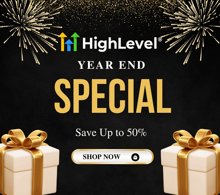 gohighlevel holiday sale end of year promotion