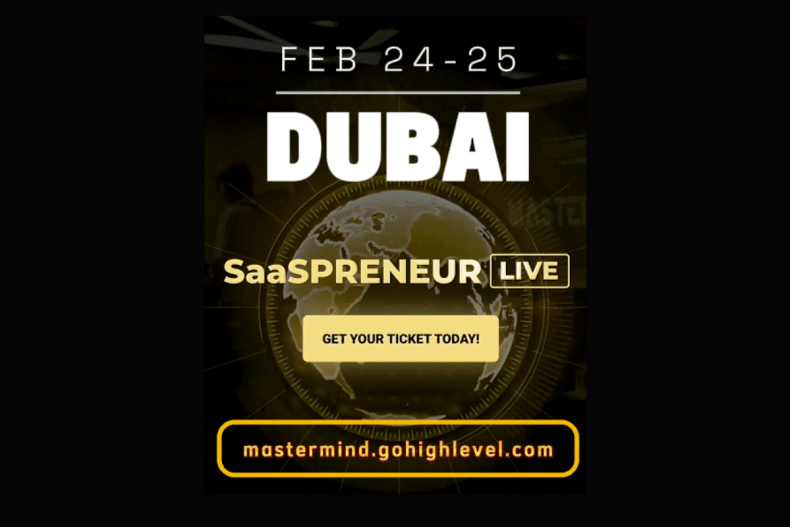 Nicholas Papp SaaSPreneur HighLevel Dubai Global SaaS Growth