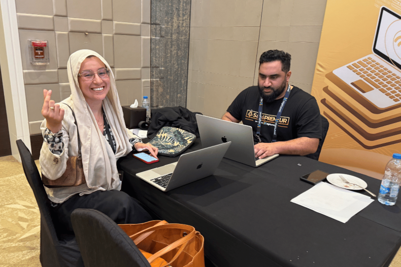 Entrepreneurs at HighLevel SaaSPRENEUR Live Dubai 2025