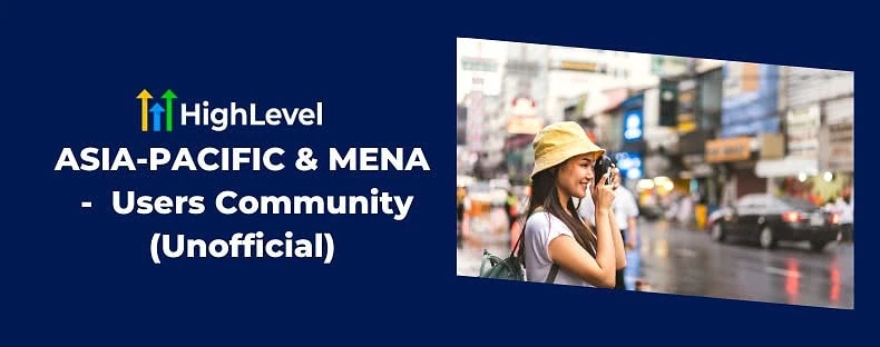 highlevel asia-pacific & MENA Users Community