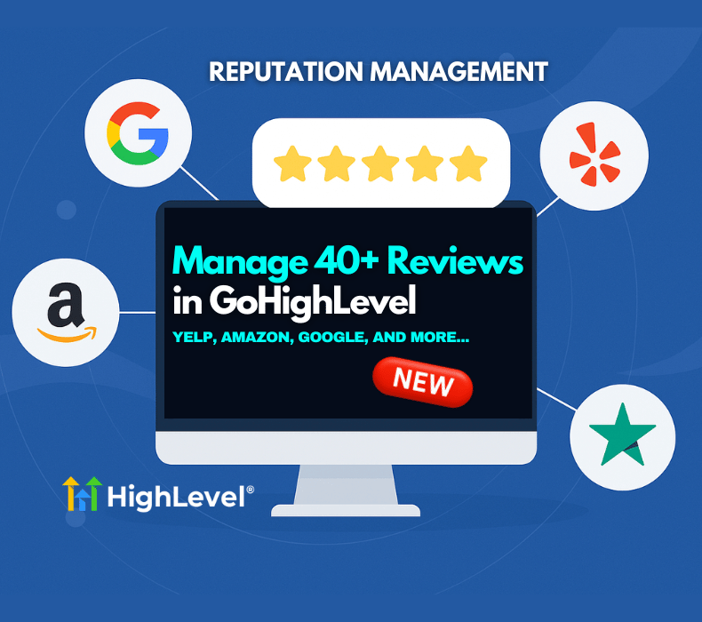 GoHighLevel’s New Review Integration: Manage 40+ Platforms in One Place