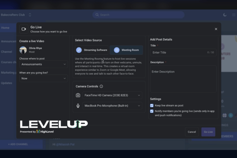 GoHighLevel LevelUp Summit Feature Reveal