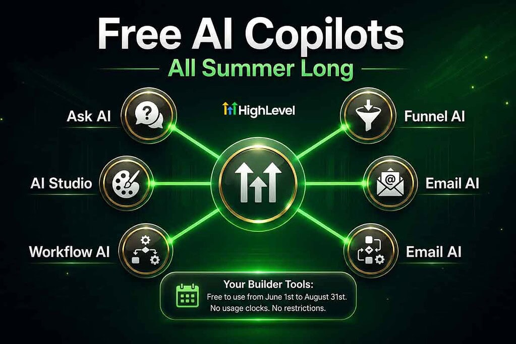 GoHighLevel Summer of AI Promo 2026 - Free AI Copilots