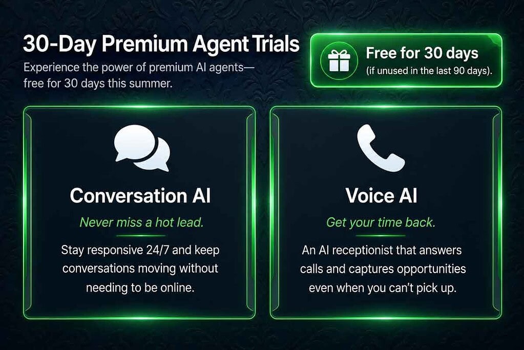 GoHighLevel Summer of AI Promo 2026 - 30-Day Premium Agent Trials