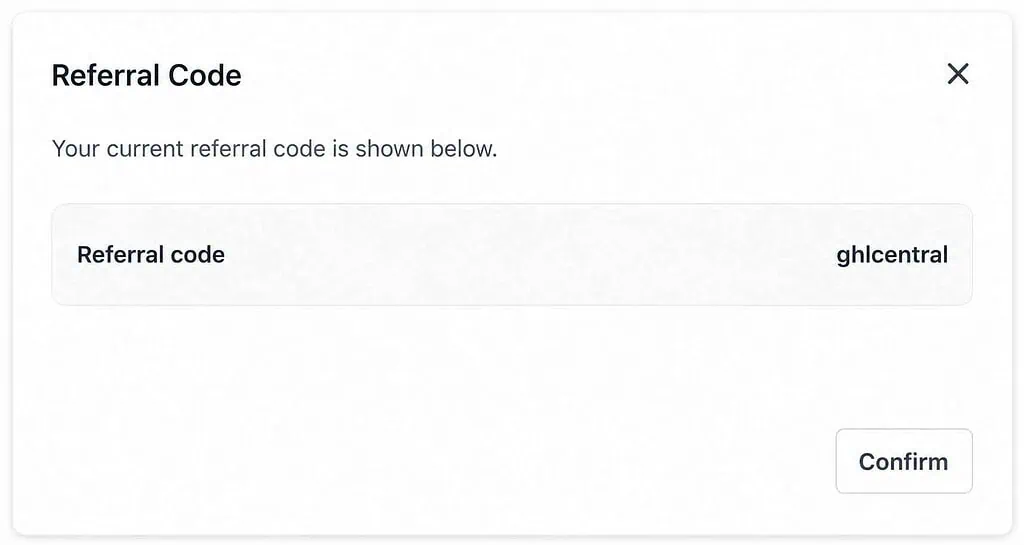 GoHighLevel AI Employee Referral Registration