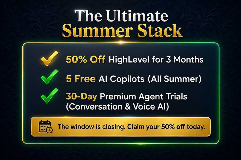 GoHighLevel Summer Promo 2026