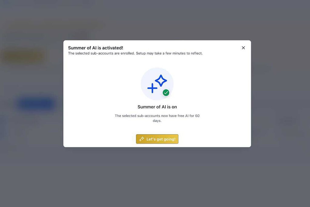 GoHighLevel Summer of AI Promo 2026 - Free AI All Summer Long
