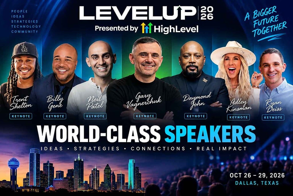 Gary Vee LevelUp Summit 2026 - Keynote Speakers