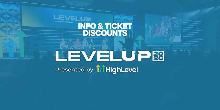 Discount Tickets GoHighLevel LevelUp Summit 2026